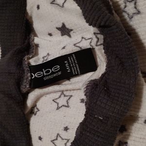 Soft cozy bebe sleep lounge star longhorn type pants!